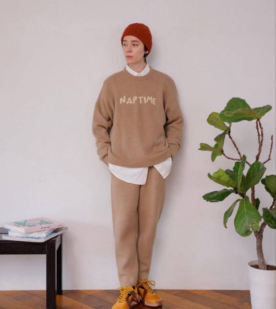 ナップタイム　naptime. Nissy ニット　プルオーバー　セットアップ