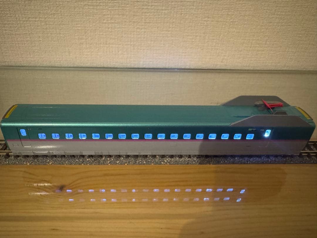 [中古][室内灯付]KATO E5系 東北新幹線 はやぶさ 10両　フル編成