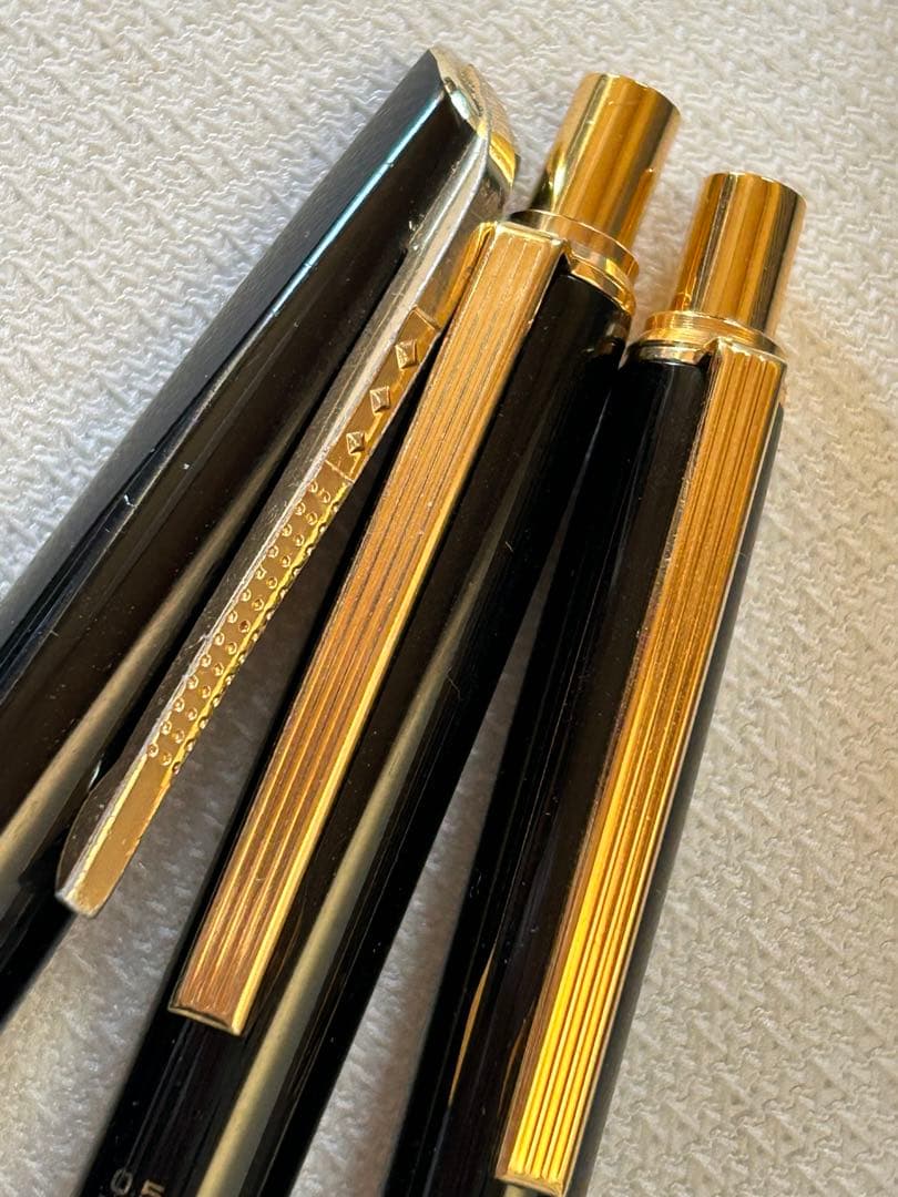 PLATINUM 18K 万年筆 ＋ PILOT ボールペン・シャープペン 3本