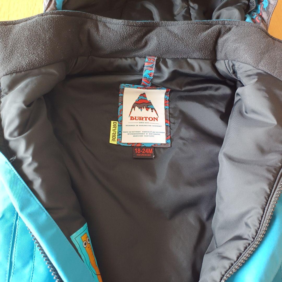 BURTON スノボスキースノーウェア　ジャンプスーツ　キッズ子供18-24m