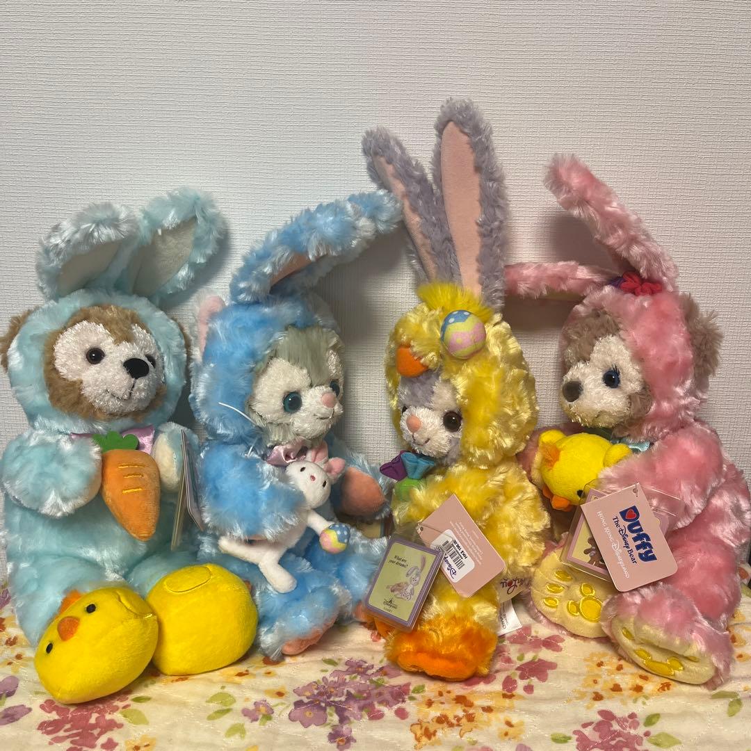 ダッフィー　香港ディズニー　イースター　シェリーメイ　ジェラトーニ　ステラルー