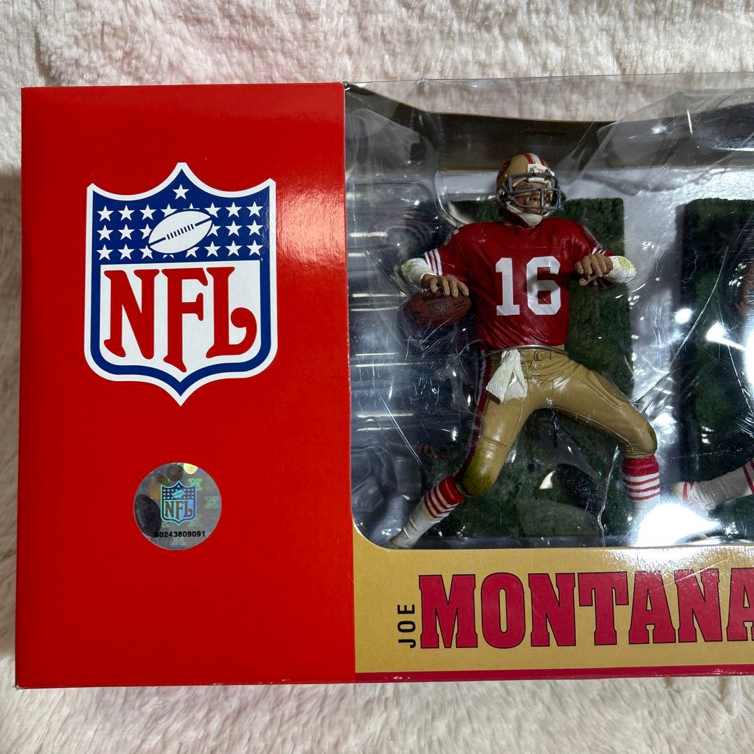 【美品】NFL フィギュアセット Montana, Lott, Rice
