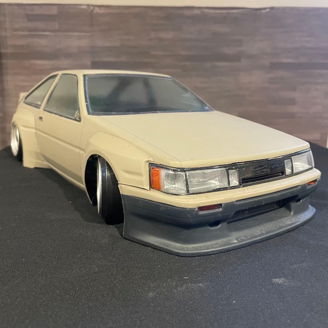 アディクション ae86 シャーシ付1/10 rc リアルグレード