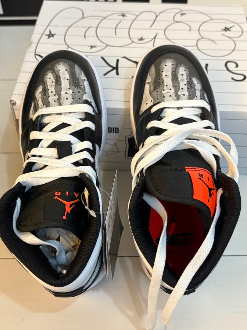 AIR JORDAN 1 MID SS X-RAY ナイキ 22.5cm