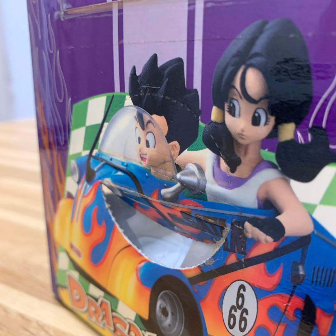 美品　未開封品　ドラゴンボール　フィギュア&カー　悟飯　ビーデル