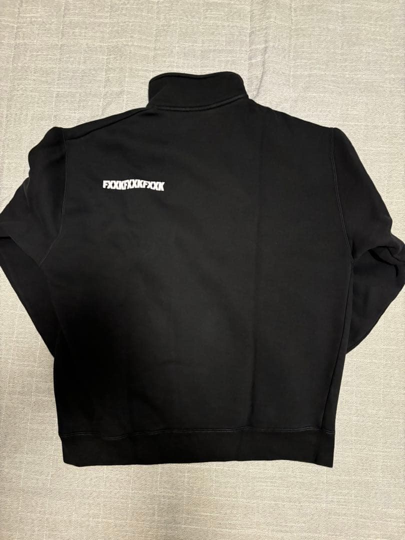 SiM ハーフジップスエットプルオーバー　ブラック　バンTシャツタオルラババン