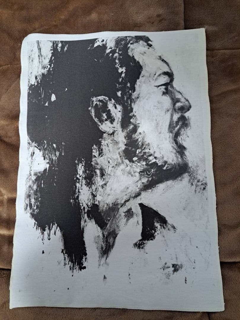 矢沢永吉 布ポスター レア 　VOICE Acoustic Tour 2002」