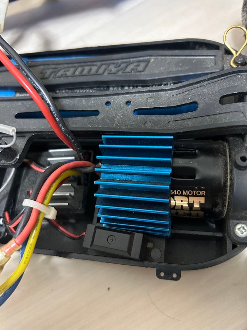 GRBラジドリタミヤTT01シャーシとボディのみ