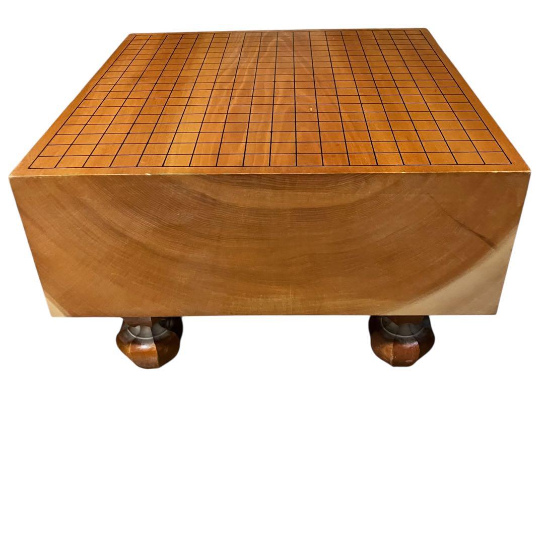 【寿】本榧製 卓上碁盤 No.50 足付き 高級品