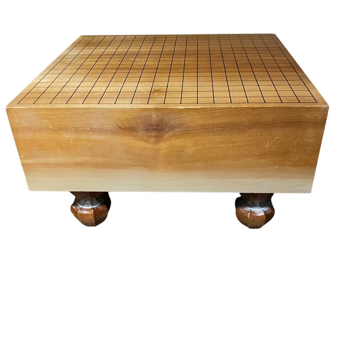 【寿】本榧製 卓上碁盤 No.50 足付き 高級品