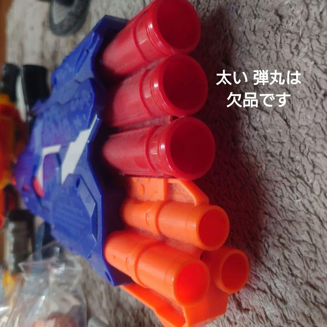 ナーフ銃7丁 （おまけ2丁合計で９丁）標的3種 弾新品340発 NERF