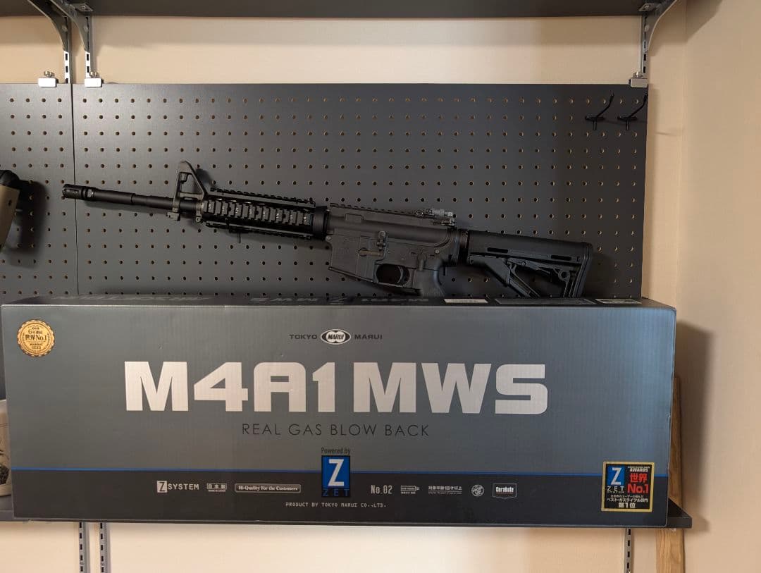 M4A1 MWS ガスブローバック 　2〜3回使用