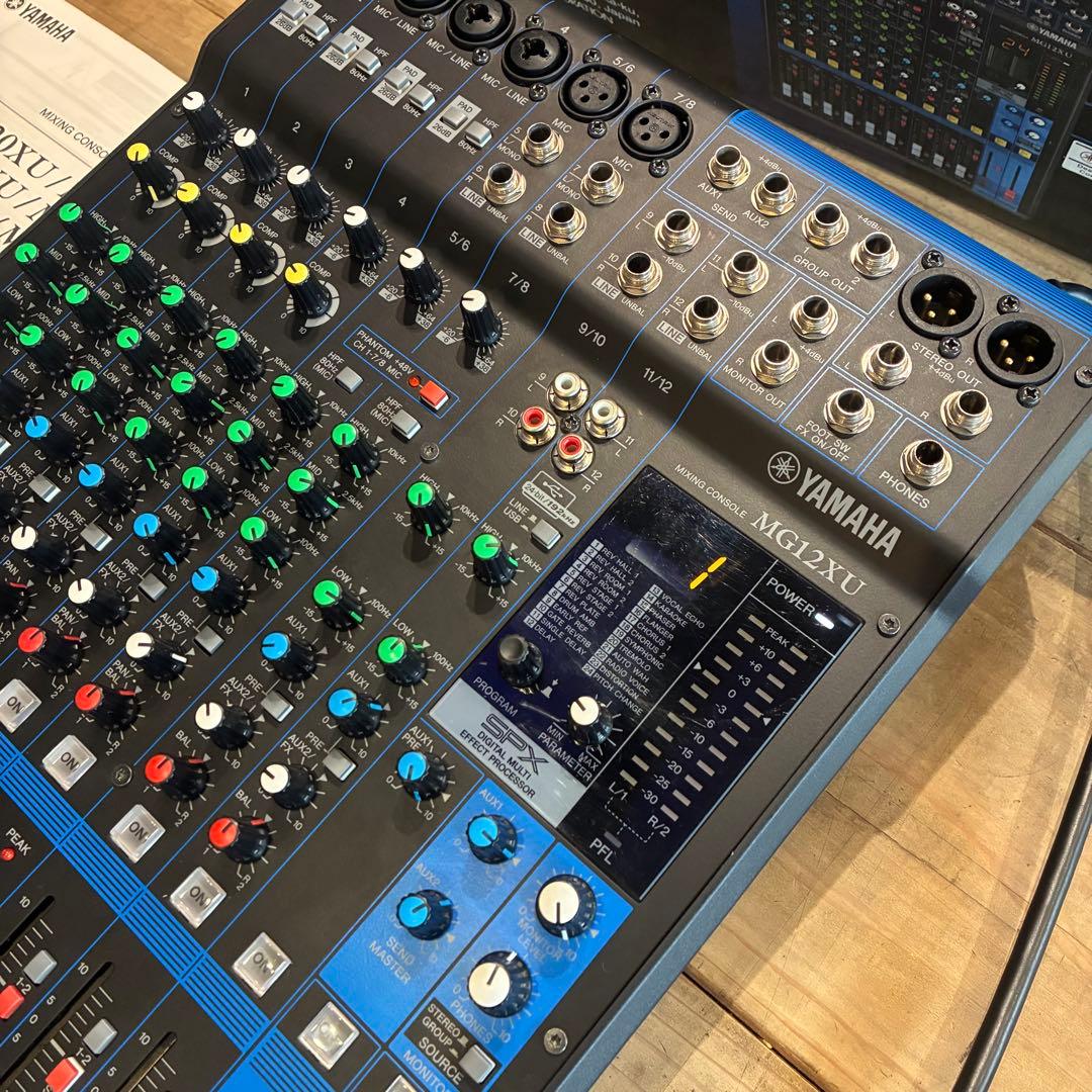 【即決可】YAMAHA MG12XU アナログミキサー(送料込)