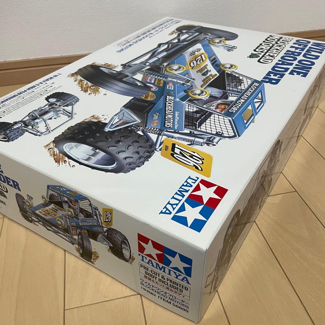 タミヤ 1/10 ワイルドワン オフローダー BLOCKHEAD MOTORS