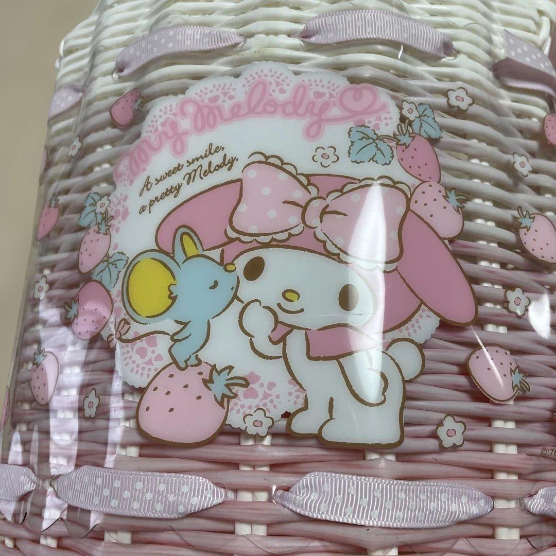 マイメロディ ストロベリーカゴ 約30cm