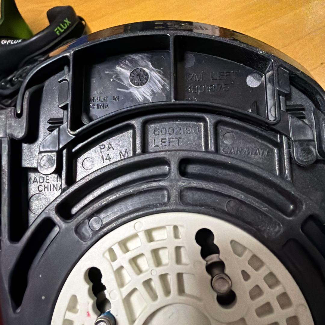 【美品】FLUX DL Mサイズ スノーボード用 ビンディング