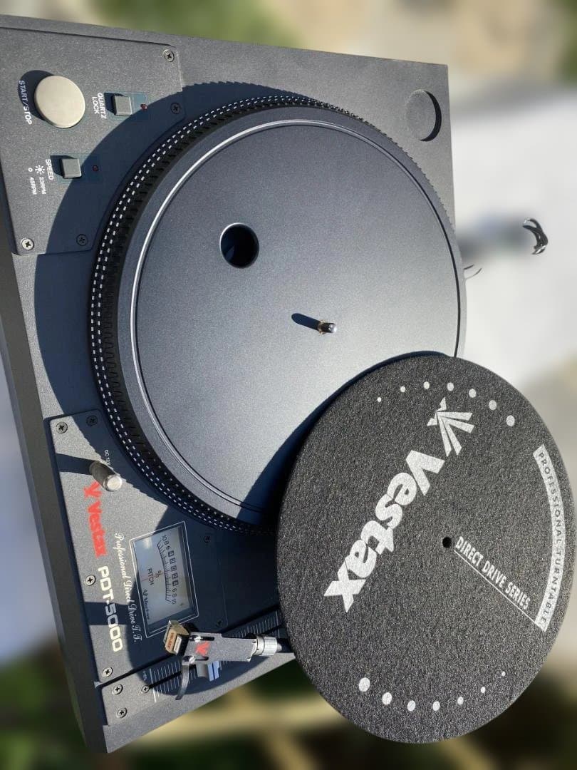 ⭐︎⭐︎⭐︎⭐︎⭐︎⭐︎　Vestax PDT-5000 ターンテーブル　2台