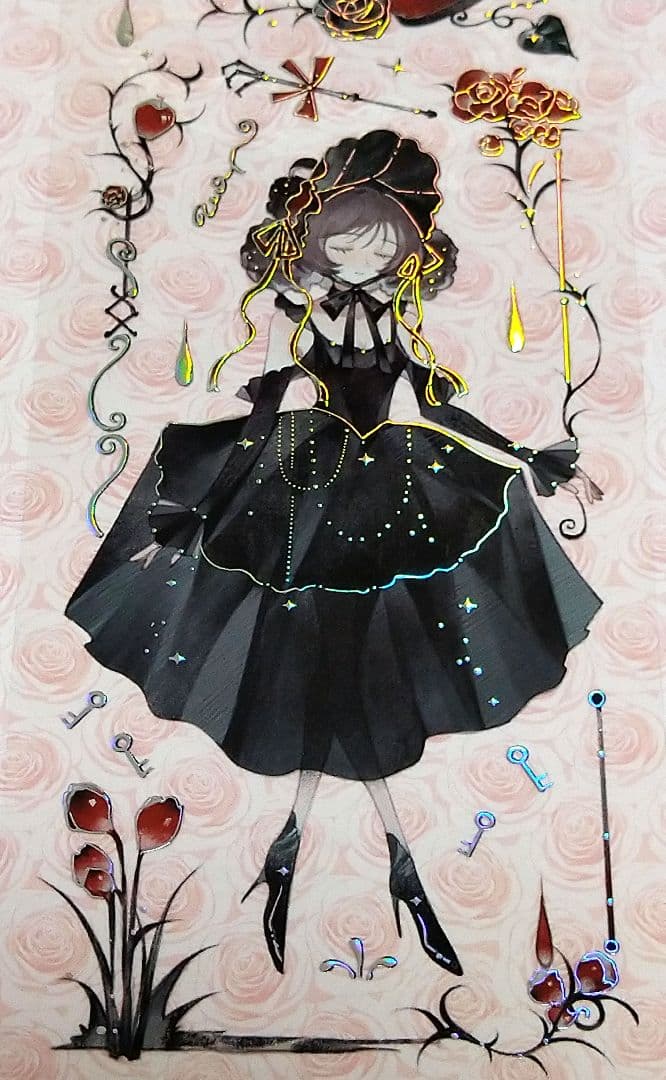 J750＃丝绒红蝶结(镭射银)纯情男友切り売り海外人物マステ女の子