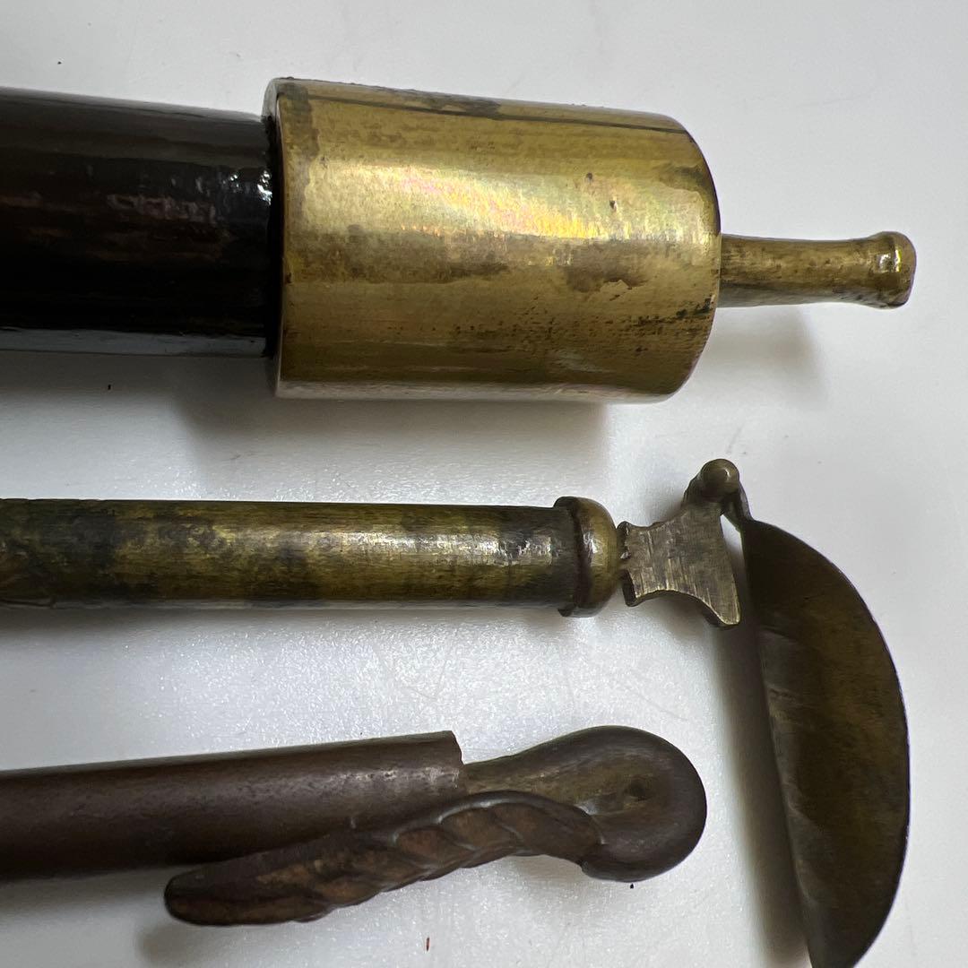 江戸時代　特大　ケンカ煙管　40.5cm 東K8-0205①