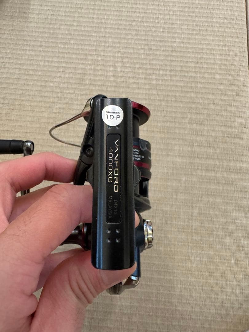 SHIMANO VANFORD 4000XG リール　ほぼ傷なし