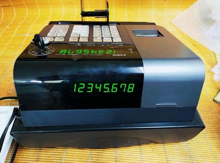 カシオレジスター　SE-S30　人気機種　コンパクト　送料無料　108001