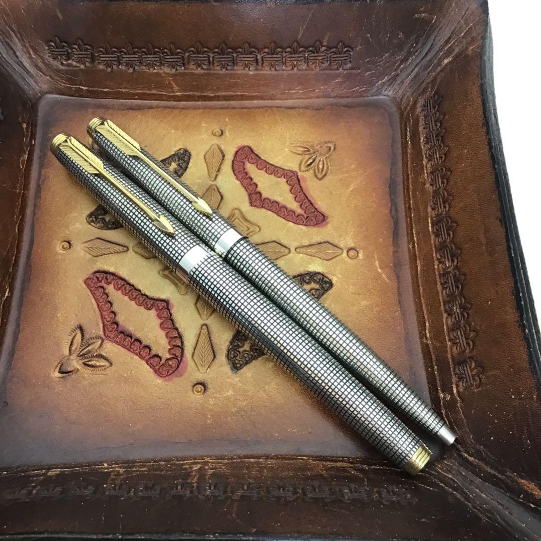 ❣️PARKERパーカー❣️75スターリングシルバー万年筆/ボーペンセット USA製