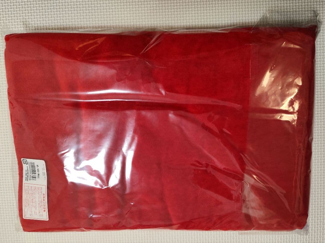 【新品未開封】矢沢永吉　スペシャルビーチタオル　筆字　レッド×ホワイト　限定