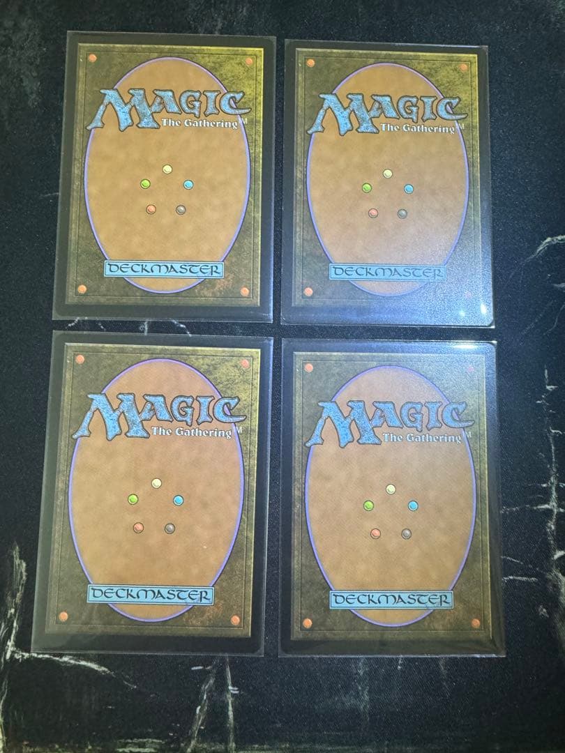 MTG レンと六番 英語 テクスチャーfoil 4枚