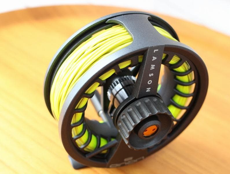 ラムソン リキッド Sシリーズ フライリール LQS-5+REEL-DYBRK