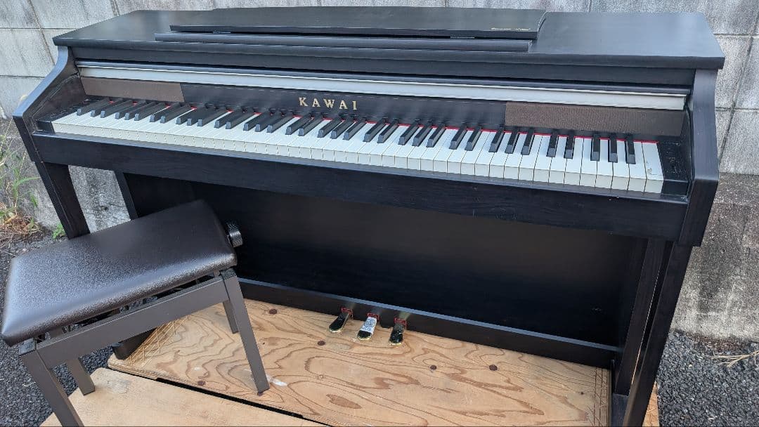 送料込み 大人気木製鍵 KAWAI 電子ピアノ CA17R 2015年製 激美品