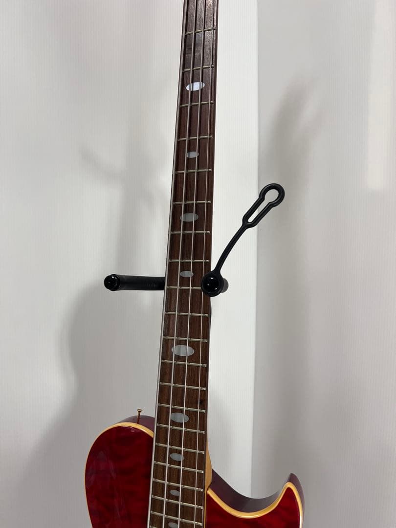 幻のAria ProII レスポール ベース 4弦 希少カラー RED GOLD