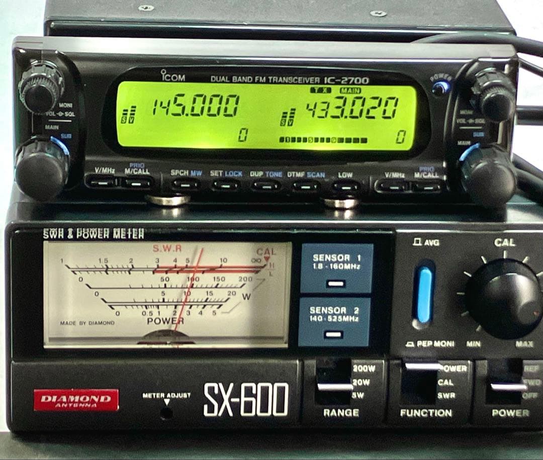 アイコム IC-2700 10w アマチュア無線機