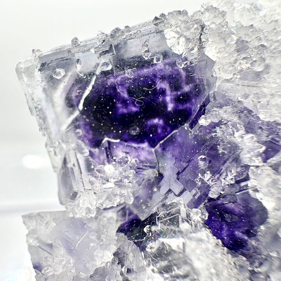 560 中国湖南省 Manaoshan Mine産 フローライト