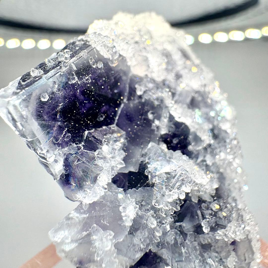 560 中国湖南省 Manaoshan Mine産 フローライト