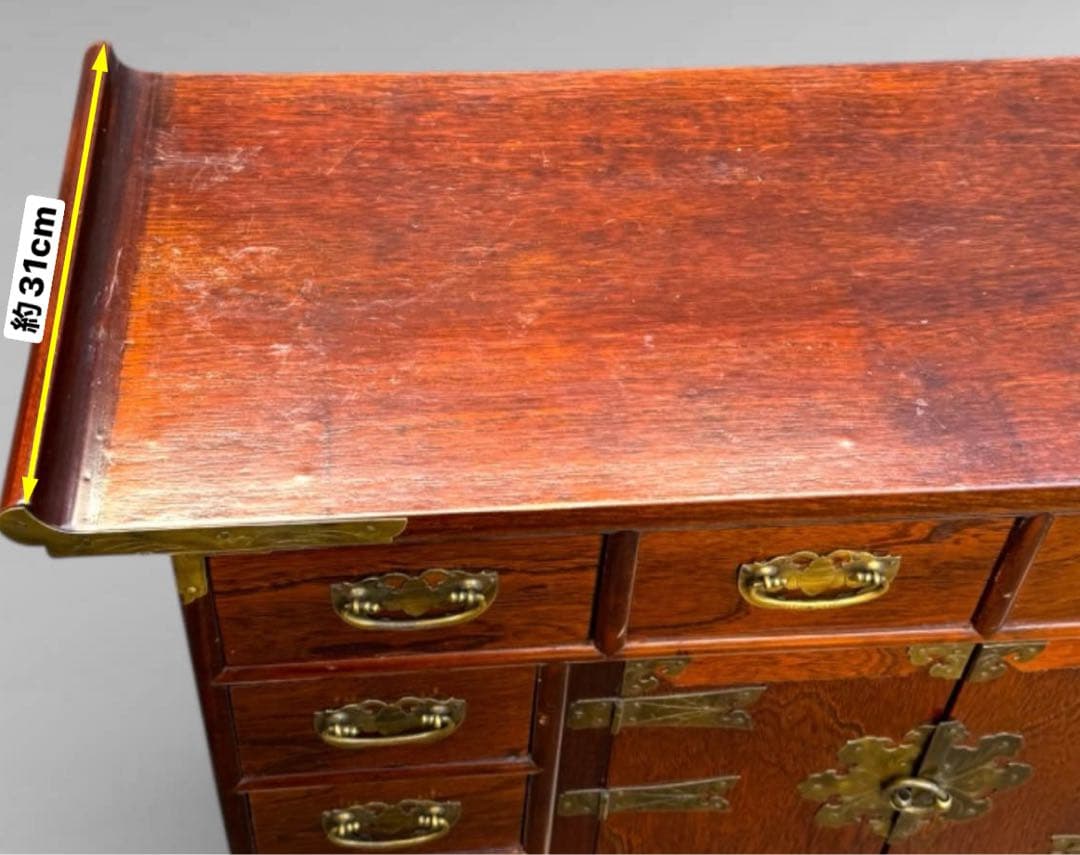 李朝家具 朝鮮家具 薬箪笥 年代物 アンティーク 韓流 韓国