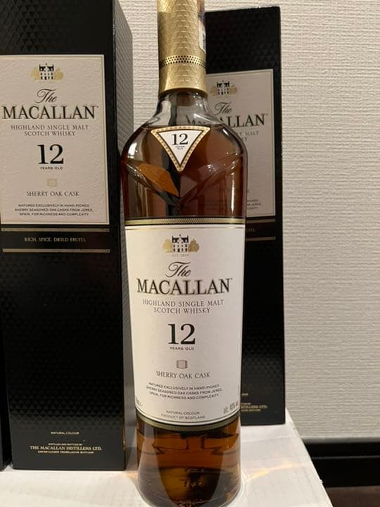 マッカラン12年  700ml  3本セット(箱付き)