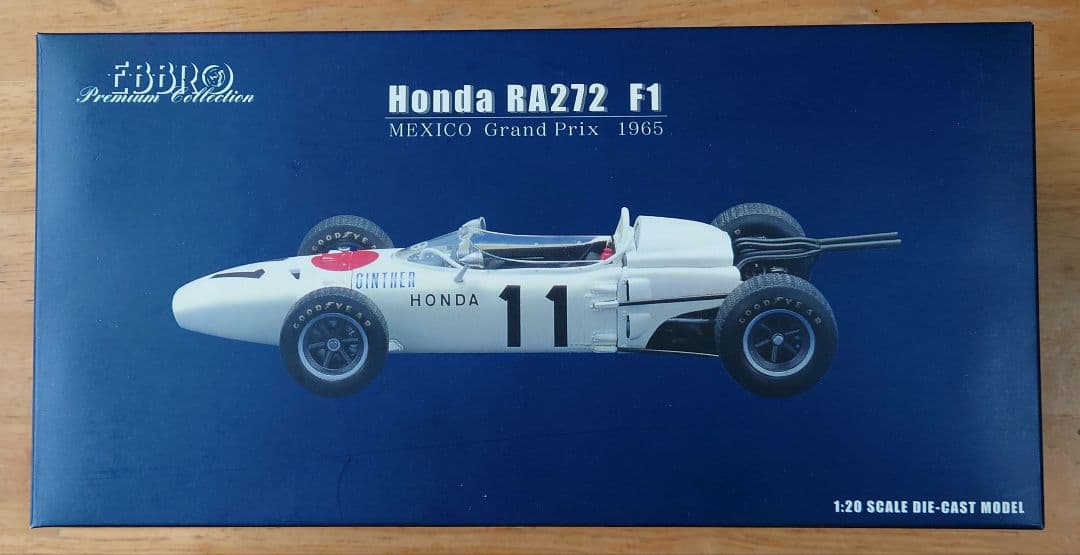 エブロ Honda RA272 F1 メキシコGP 1965