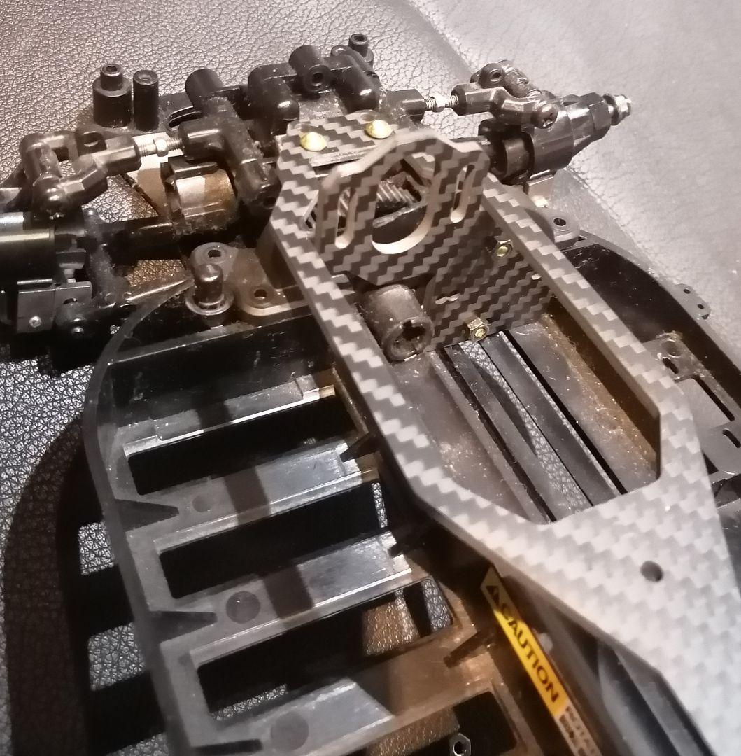 TT02　 メタルガレージ　ハイマウントモーターマウント　DDSSアッパーデッキ