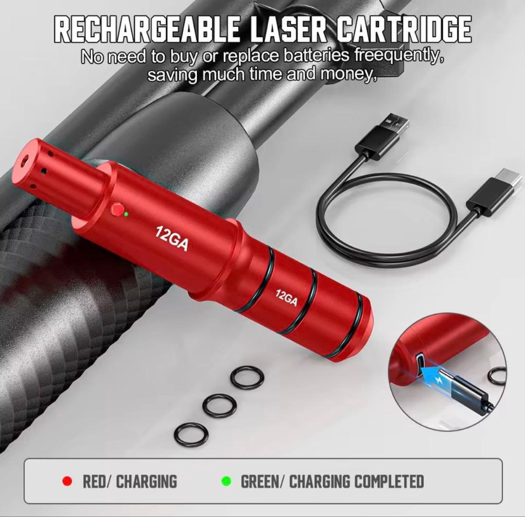 レーザーボアサイター 12GA 射撃 トレーニング機能付 受光ターゲット セット