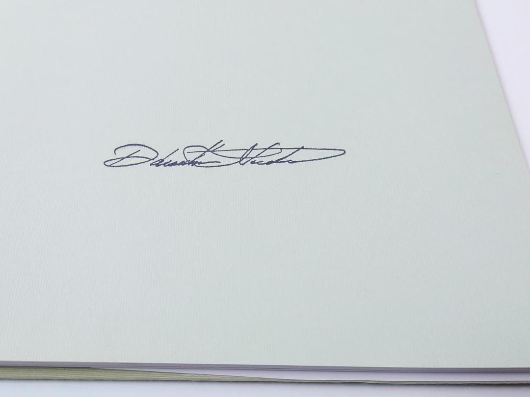 池田大作写真集 心の交響詩 サイン入 創価学会