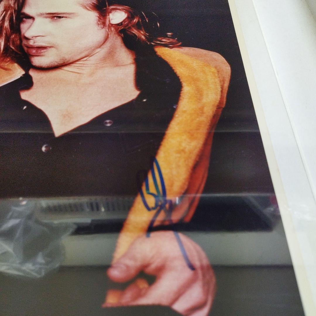 ハリウッド　ブラッド・ピット　直筆サイン入り8Ｘ10フォト 証明書付き
