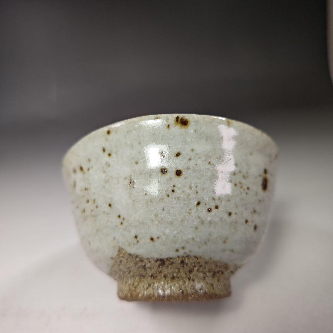 イ316 茶碗『清龍堂造』『◯雪　茶碗　共箱』抹茶碗　茶道具