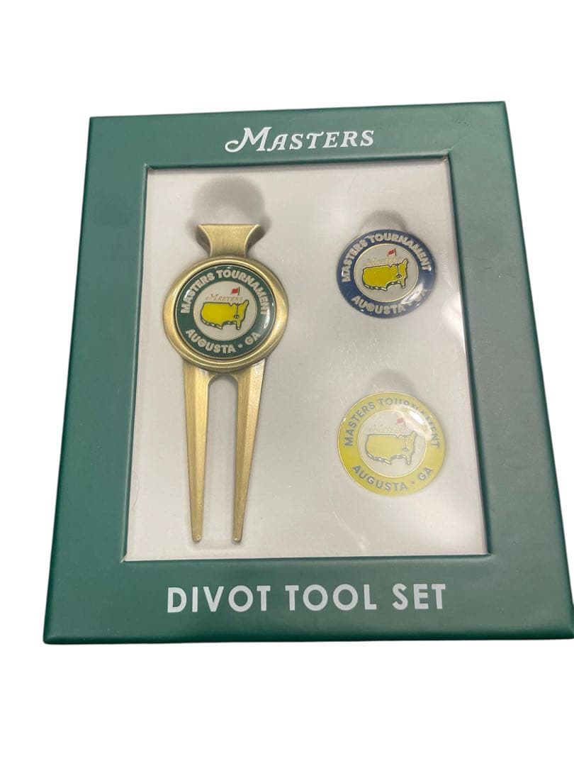 2025 Masters キャップとディボットツールセット