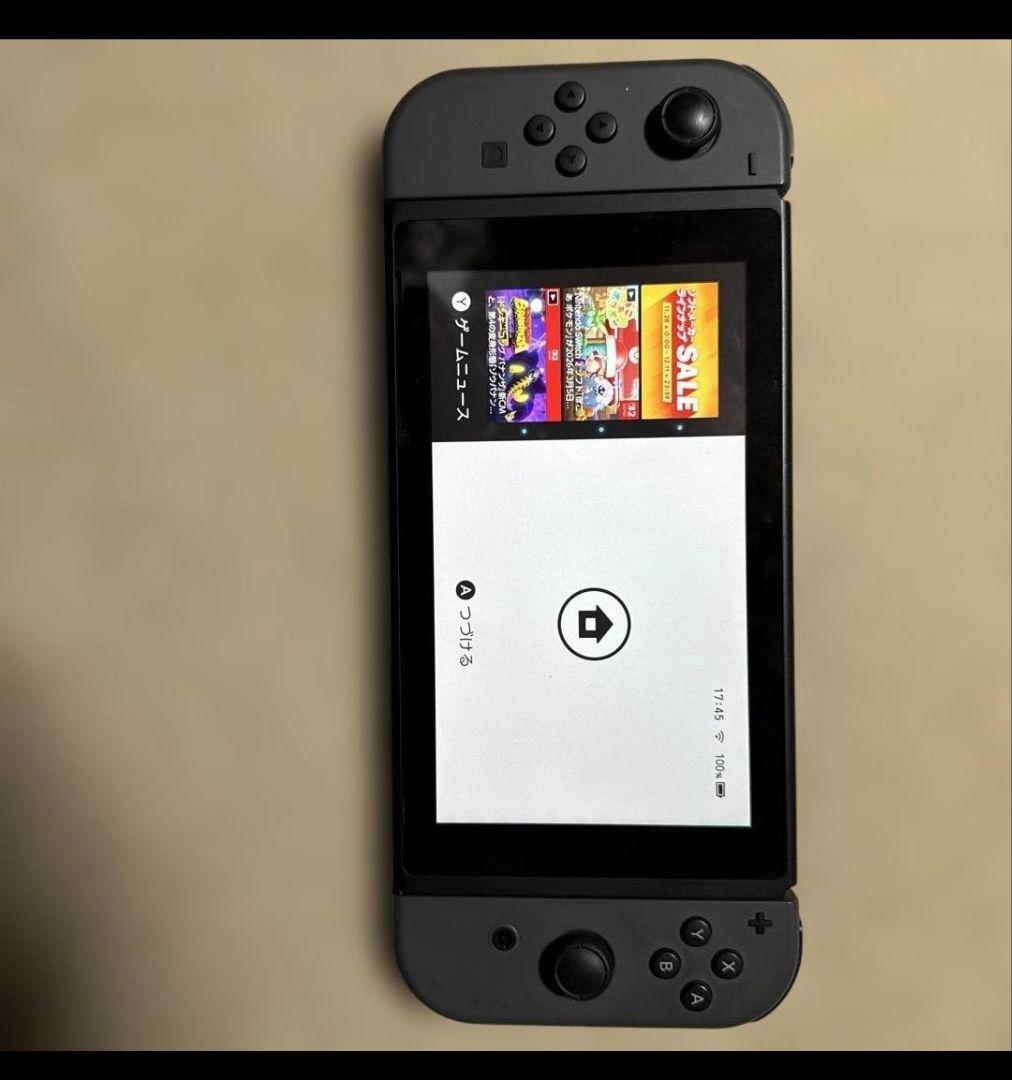 ミ*ロ様 【整備済品付属品完備】Nintendo Switchグレー本体付属品完