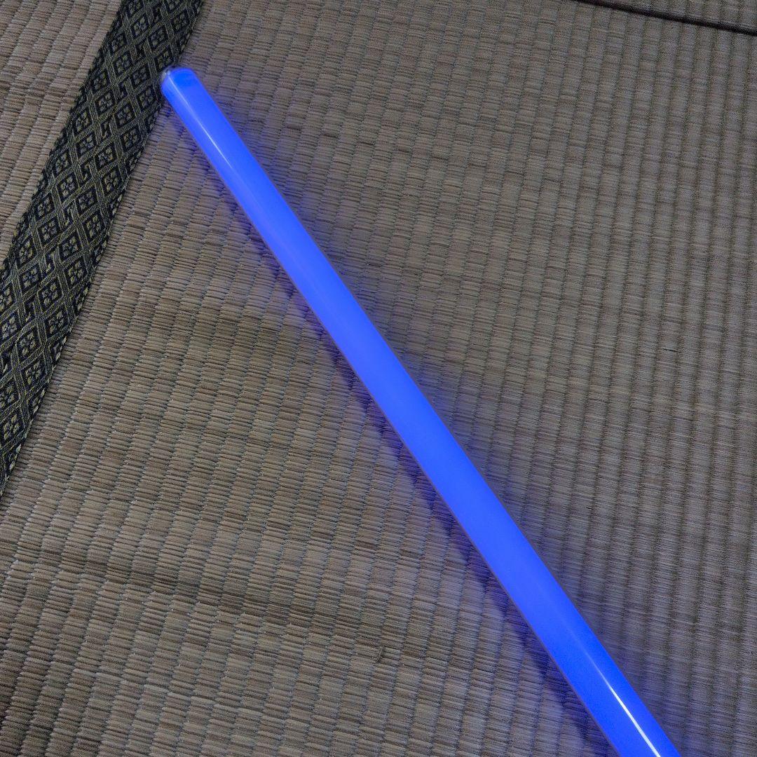 「希少」正規品 青　ライトセーバー マスターレプリカ　音＆光可動