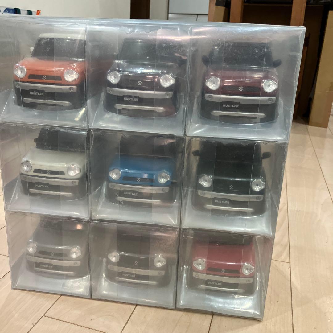 スズキ　新型ハスラー（初代）カラーサンプル　ミニチュアカー　全色箱入り　非売品