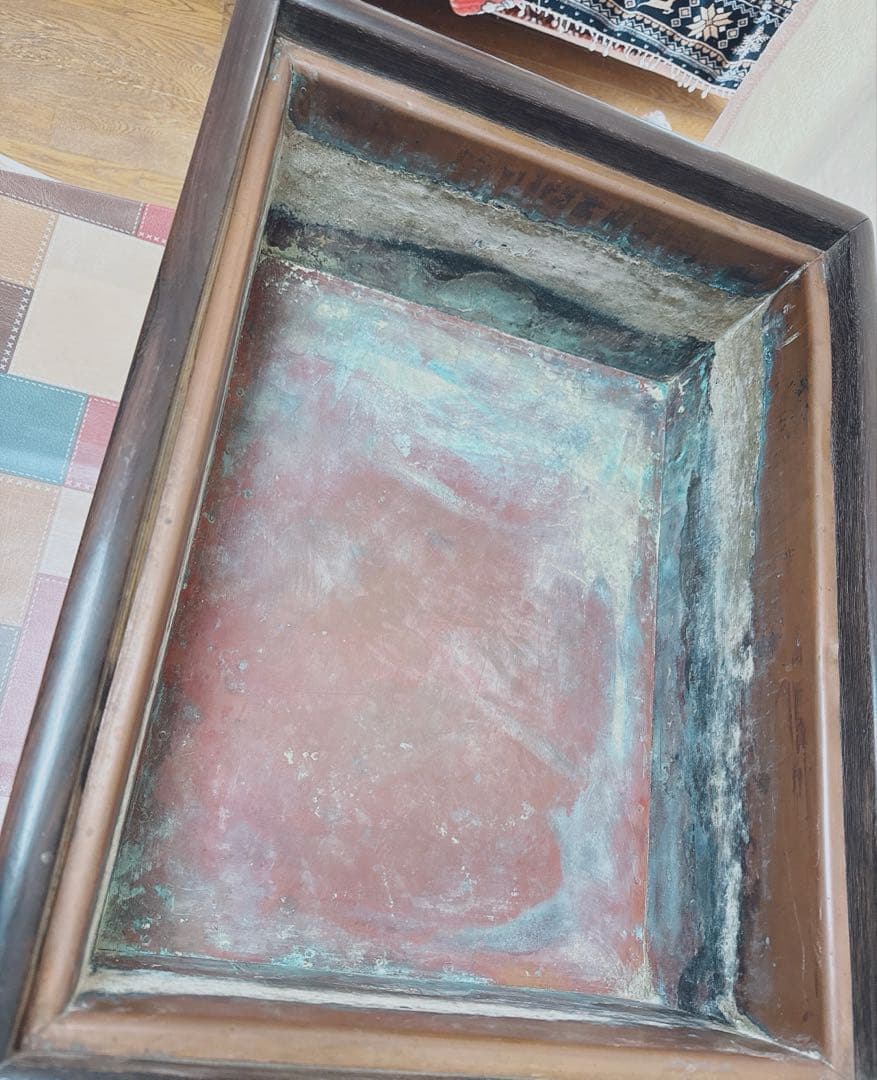 長火鉢 火鉢 引き出し付き アンティーク 工芸品