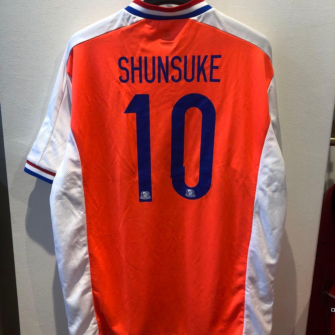 【お宝】【 SALE】横浜F・マリノス2014年　直筆サイン入り（中村俊輔選手）