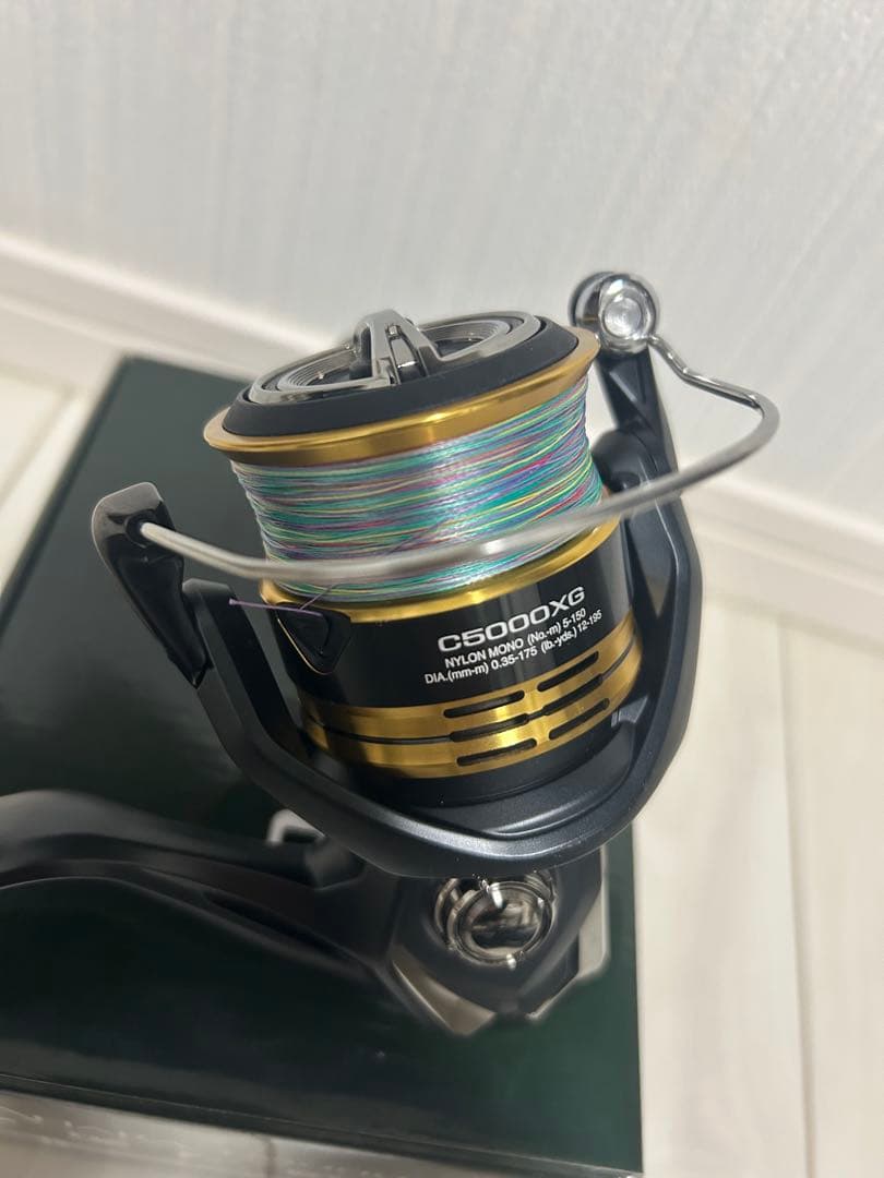 SHIMANO SAHARA C5000XG スピニングリール PE1.5号巻き