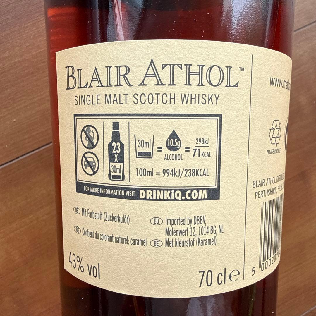【新品未開封】ブレアアソール12年 Blair Athol 700ml